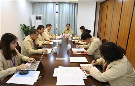 蒙勝益參加指導(dǎo)桂華分公司黨支部2021年度領(lǐng)導(dǎo)班子黨史學習教育專題民主生活會